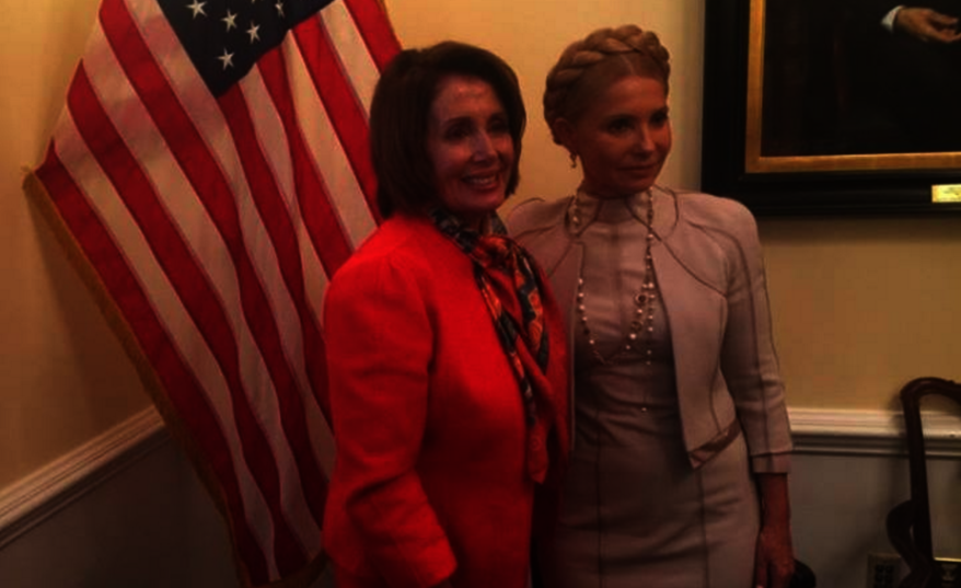 Юлия Тимошенко встретилась с лидером Демократического меньшинства представителей Конгресса США Нэнси Пелоси., facebook.com/YuliaTymoshenko
