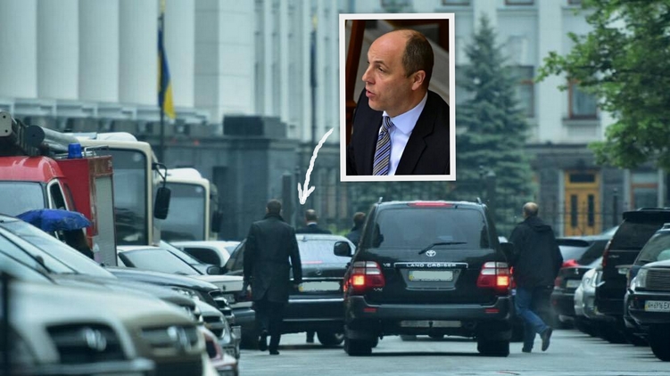 Андрей Парубий пробыл в Администрации президента 15 минут, фото: Аркадий Манн, 