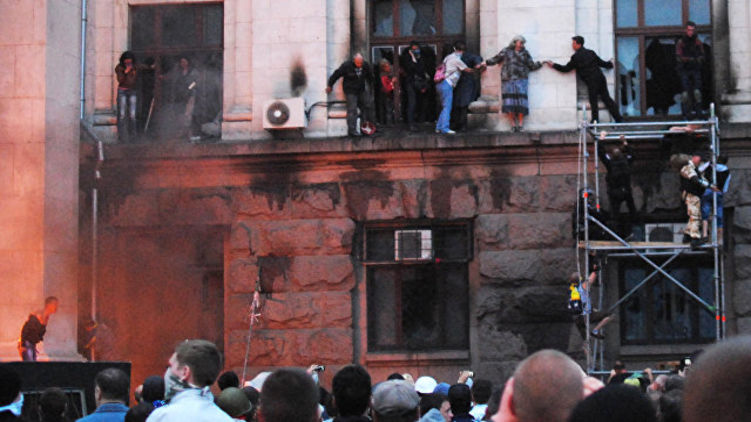 Перед 2 мая в городе усилили меры безопасности, фото: РИА Новости