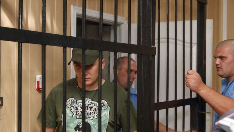 Сергей Стерненко на суде по одному из предыдущих дел. Фото: izbirkom.org.ua
