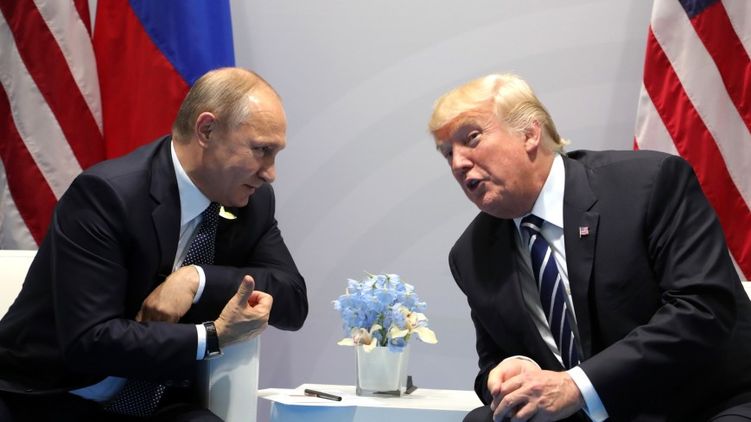 Владимир Путин и Дональд Трамп. Фото - сайт Кремля