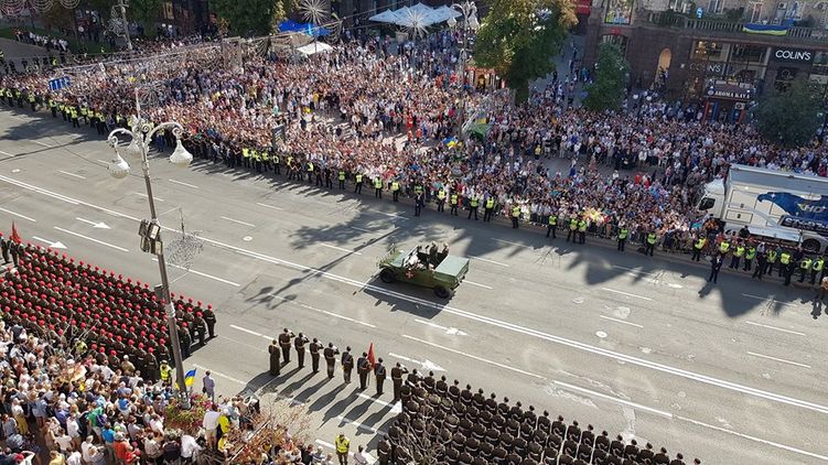Парад на День независимости 2018. Фото Александра Глущенко