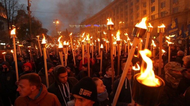 Националисты 14 октября пройдут традиционным маршем в Киеве и Львове