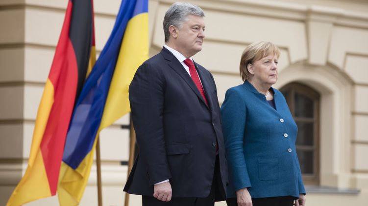 Встреча Петра Порошенко и Ангелы Меркель в Киеве. Фото: сайт президента