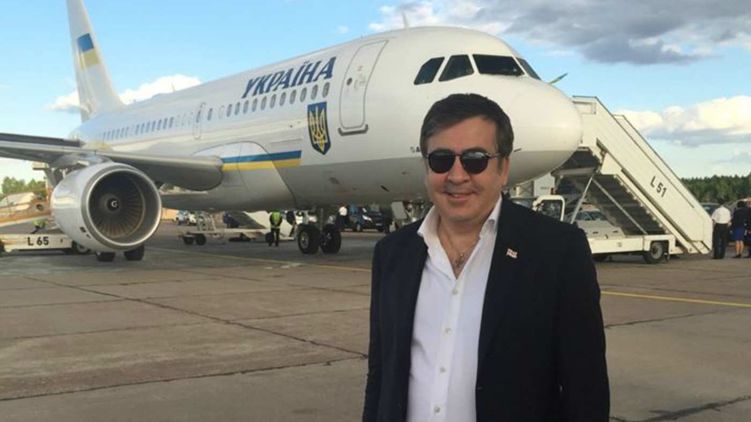  Михаил Саакашвили вернулся в Украину, фото: Facebook