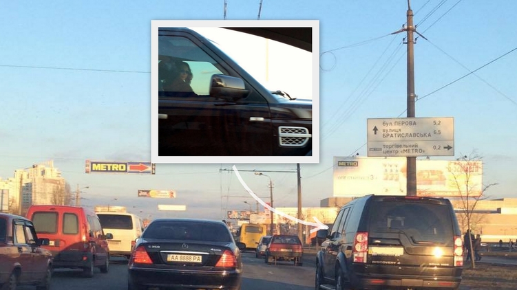 Жена Виталия Кличко попалась на нарушении правил дорожного движения, фото: Изым Каумбаев, 