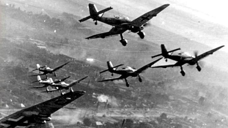 Атака немцев на СССР 22 июня 1941 года. Архивное фото