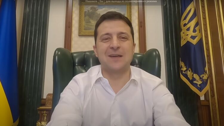 Зеленский записал новый видеоблог. Скриншот