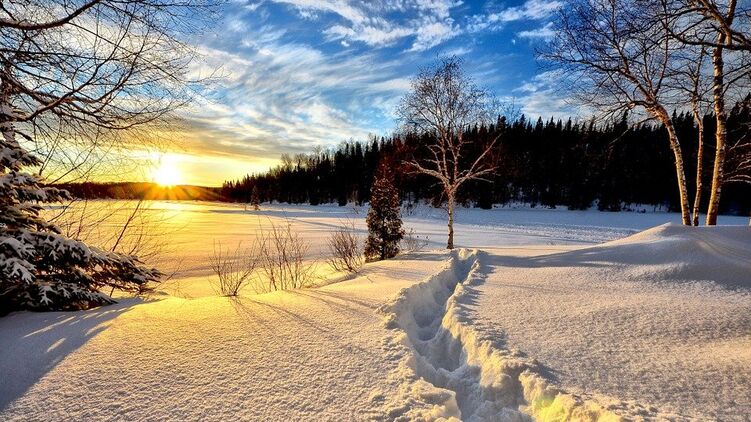 Снег. Прогноз погоды на сегодня в Украине. Фото с сайта pixabay.com