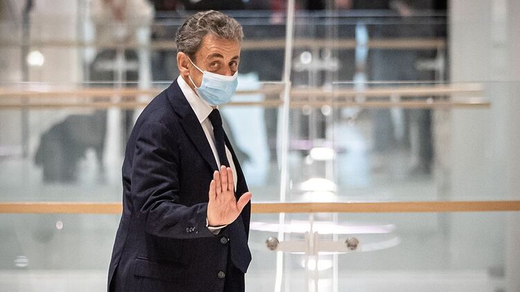Николя Саркози в суде. Кадр из видео