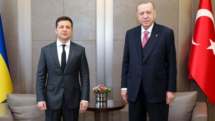 Зеленский за два года уже четвёртый раз встречается с Эрдоганом. Фото: Офис президента 