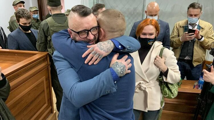 Антоненко освободили в зале суда. Фото Сергея Гришина