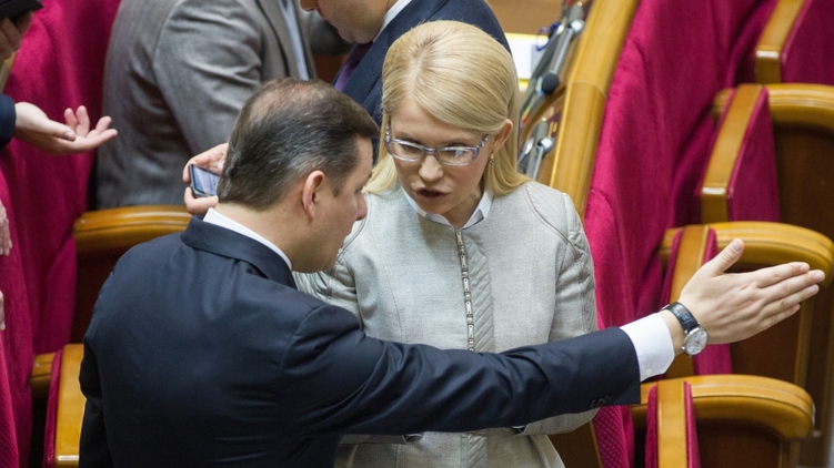 Юлия Тимошенко и Олег Ляшко обвинили президента в нечистой игре с судьями, фото: 