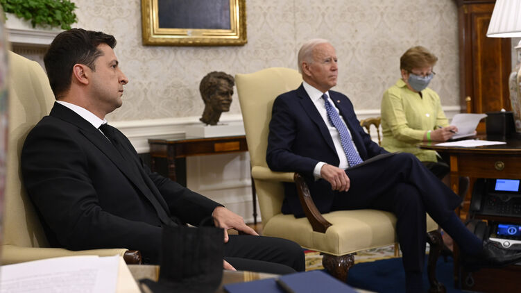 Зеленский и Байден в Белом доме 1 сентября. Фото Офиса президента