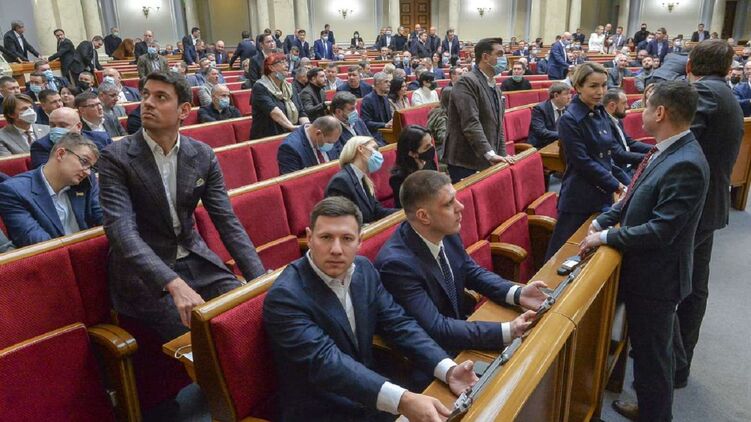 Заседание Верховной Рады 25.01.2022. Фото с сайта rada.gov.ua