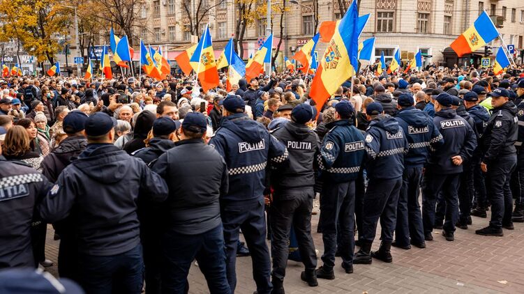 В Молдове идут антиправительственные протесты 