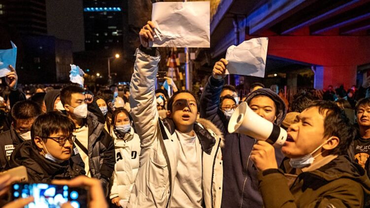 В Китае разрастаются антиправительственные протесты 