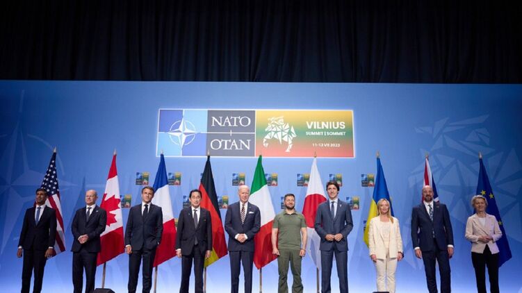 Володимир Зеленський не домігся від саміту НАТО запрошення для України до вступу до Альянсу. Фото: president.gov.ua