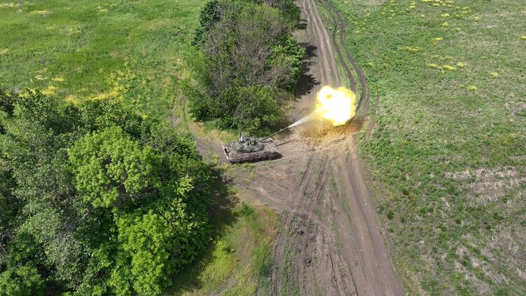 Украинский танк. Фото Генштаба ВСУ