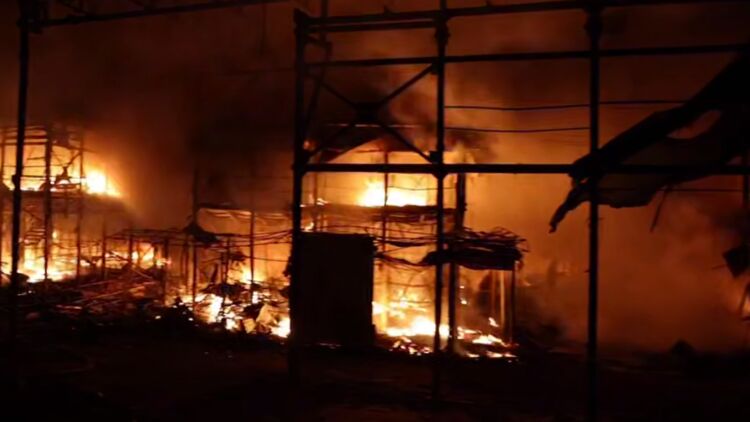 Наслідки обстрілу Харкова. Скріншот відео