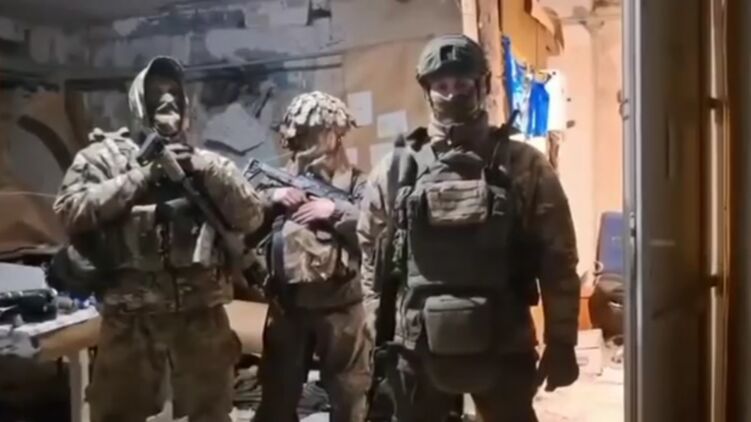 Російські військові на командному пункті ЗСУ у Гуляйполі