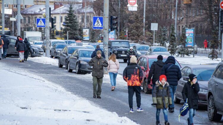 Зима у Києві. Фото: Країна