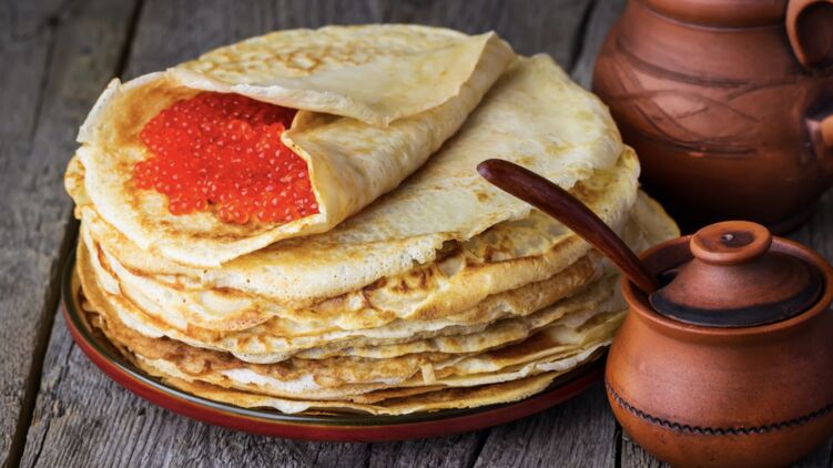 Открытка по случаю Масленицы