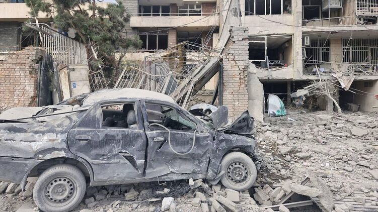 Руйнування в Тегерані після ударів США та Ізраїлю