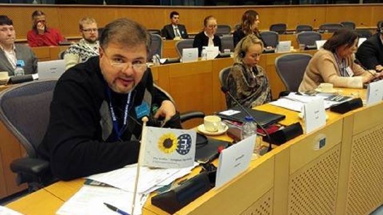 После освобождения из тюрьмы Руслан Коцаба дважды выступал в Европарламенте, Со станицы Коцабы в фэйсбук
