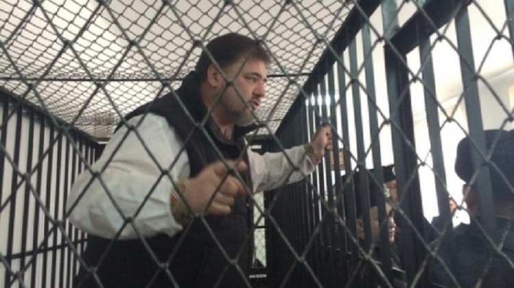 Руслан Коцаба выступает в зале суда, фото: блог Татьяны Монтян