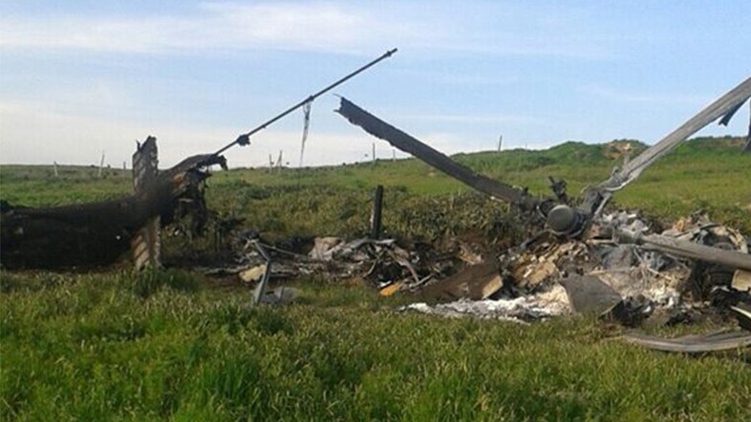 Армения опубликовала фото сбитого азербайджанского самолета. Баку уверяет, что армянам все показалось., сайт panorama.am