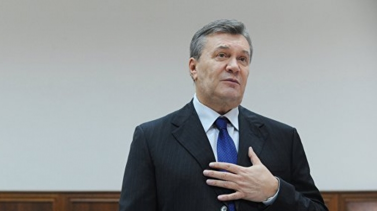 Виктор Янукович на судебном процессе, фото: Украинские новости