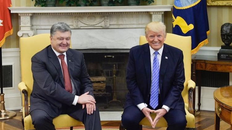 Первая встреча Дональда Трампа и Петра Порошенко в Белом доме была недолгой, но запоминающейся, фото: facebook.com/iryna.gerashchenko