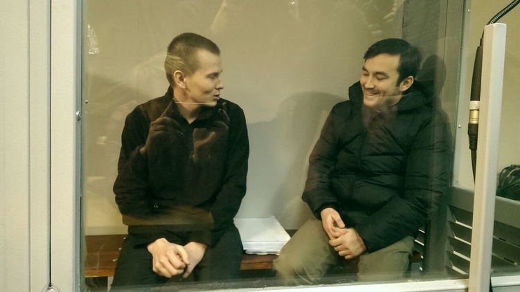 Александр Александров (слева) и Евгений Ерофеев, фото: mediazona