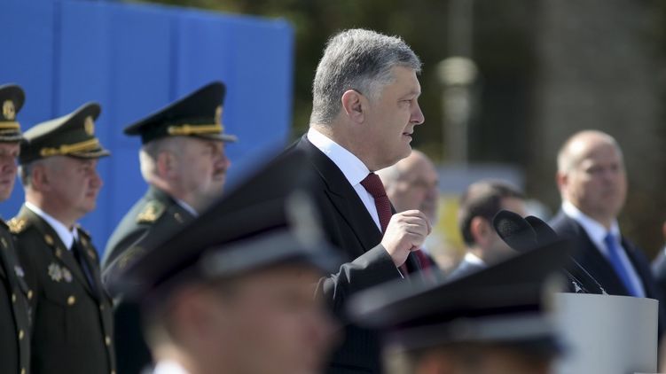 В своих речах в честь Дня независимости Порошенко предпочитают фокусироваться только на нескольких темах, фото: president.gov.ua
