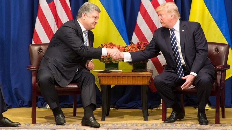 Встреча Петра Порошенко и Дональда Трампа длилась почти целый час, фото: Donald J. Trump/Twitter
