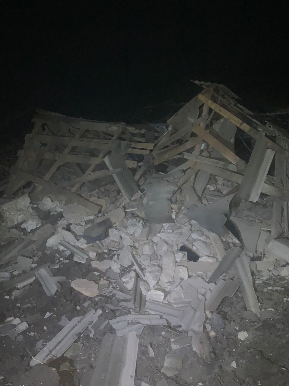 Последствия обстрела Запорожской области