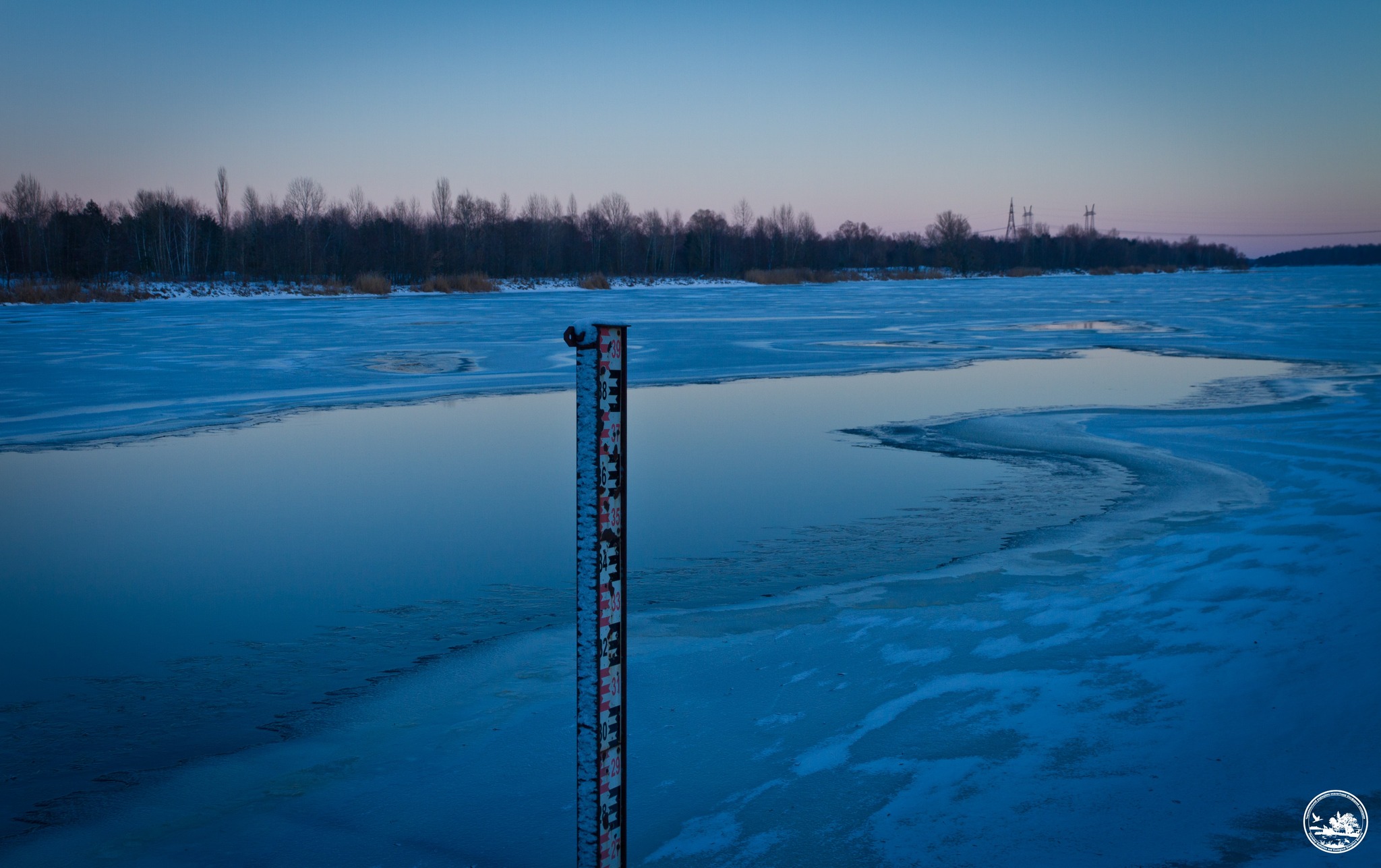 Лед на реке, фото 1