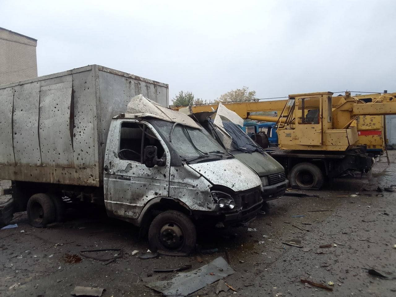 Лисичанск в Луганской области попал под обстрел. Фото последствий