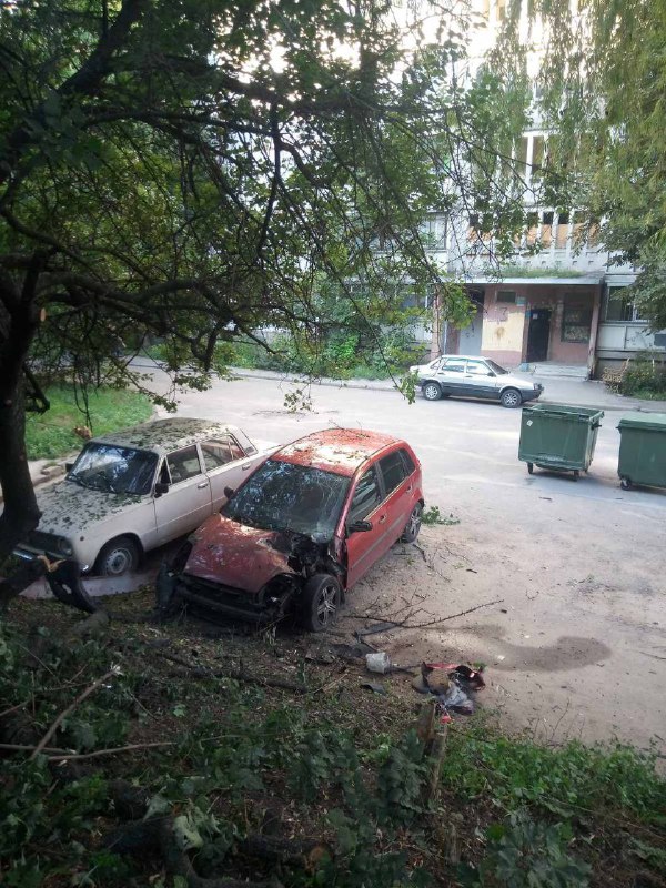 В Харькове на Салтовке обстреляли остановку