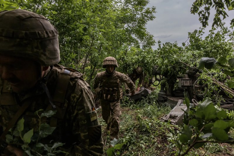 Как в Украине используют американские гаубицы M777. Фото: The New York Times