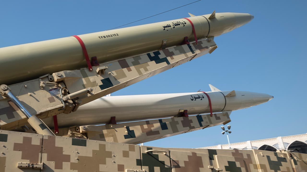 Баллистические ракеты Zolfaghar из Ирана