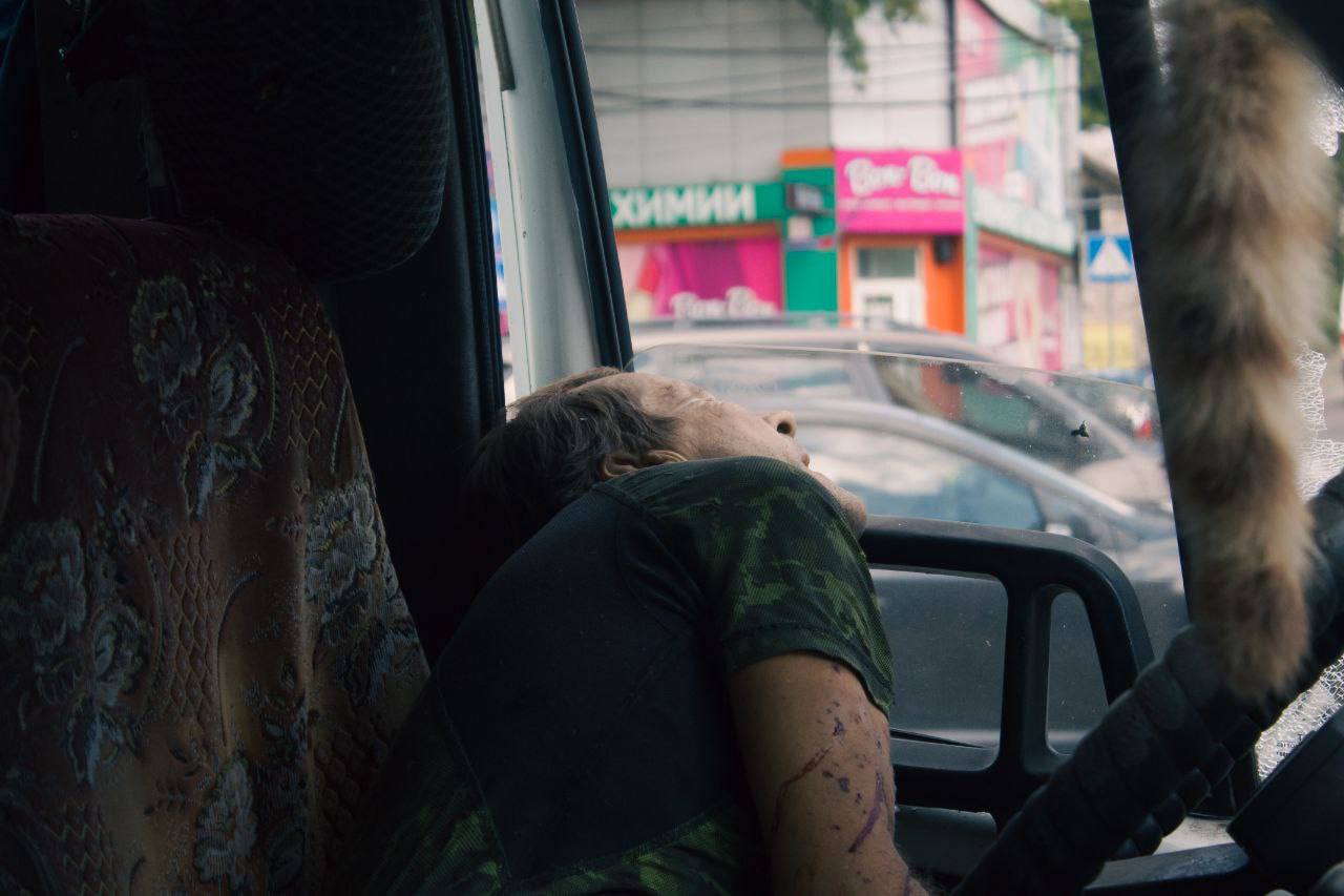 Убитый водитель