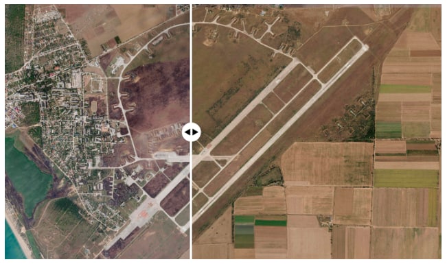 На крымском аэродроме уничтожены более десятка российских истребителей