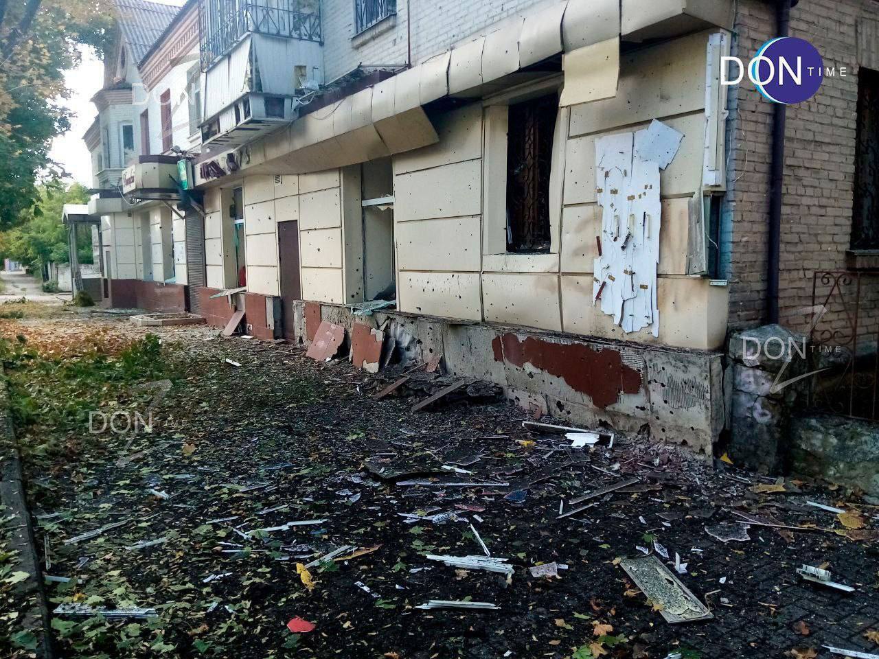 Донецк после обстрела, фото 1