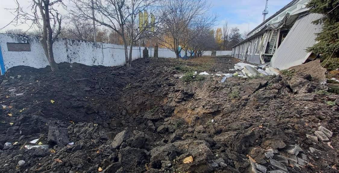 Последствия обстрела завода “Донмет” в Краматорске