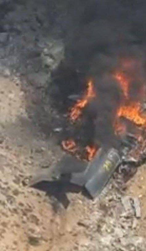 Обломки разбитого в Турции противопожарного самолета