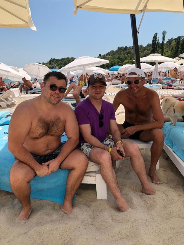 Богдан и Зеленский на пляже
