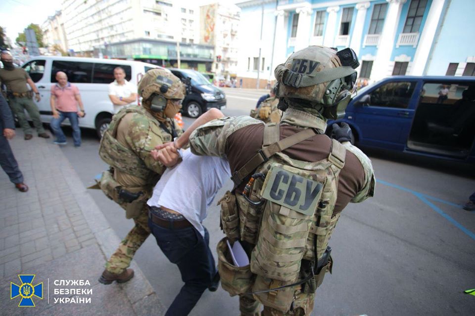 В Киеве задержали террориста, захватившего банк