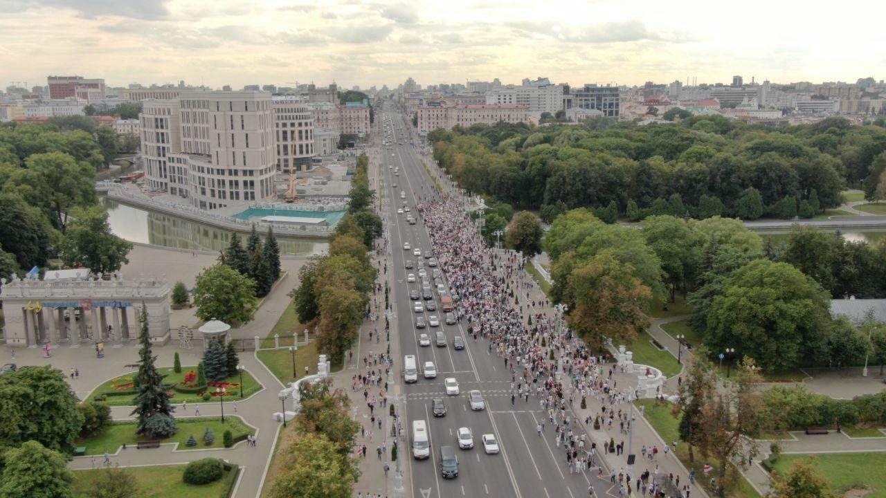 Протесты в Минске 14.08.2020